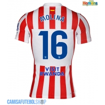 Camisa de time de futebol Atletico Madrid Nahuel Molina #16 Replicas 1º Equipamento 2025-26 Manga Curta